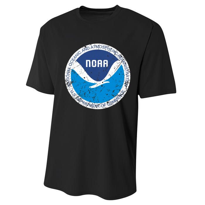 Noaa National Oceanic And Atmospheric Administration Performance Sprint T-Shirt