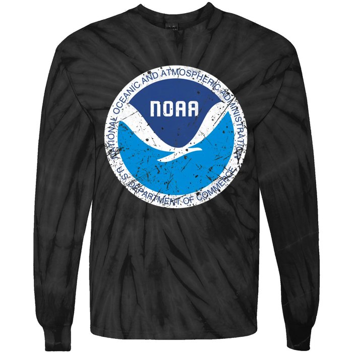 Noaa National Oceanic And Atmospheric Administration Tie-Dye Long Sleeve Shirt