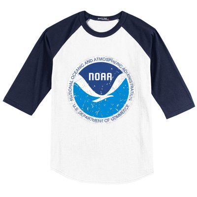 Noaa National Oceanic And Atmospheric Administration Baseball Sleeve Shirt