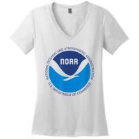 NOAA National Oceanic And Atmospheric Administration Women's V-Neck T-Shirt