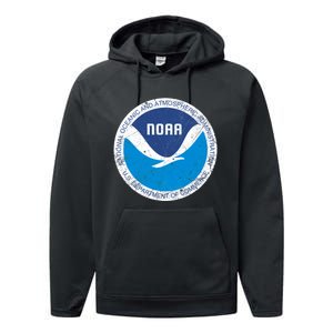 Noaa National Oceanic And Atmospheric Administration Performance Fleece Hoodie