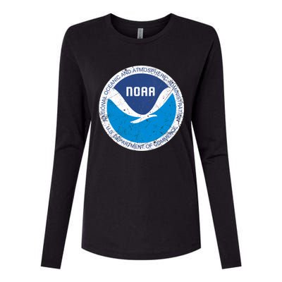 Noaa National Oceanic And Atmospheric Administration Womens Cotton Relaxed Long Sleeve T-Shirt