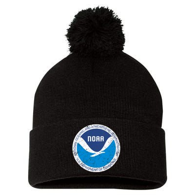 Noaa National Oceanic And Atmospheric Administration Pom Pom 12in Knit Beanie