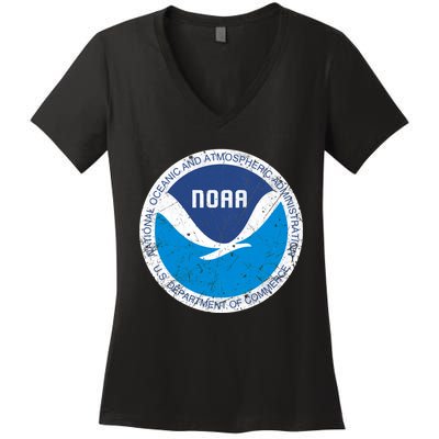 Noaa National Oceanic And Atmospheric Administration Women's V-Neck T-Shirt