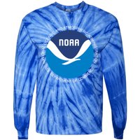 Noaa National Oceanic And Atmospheric Administration Gift Tie-Dye Long Sleeve Shirt