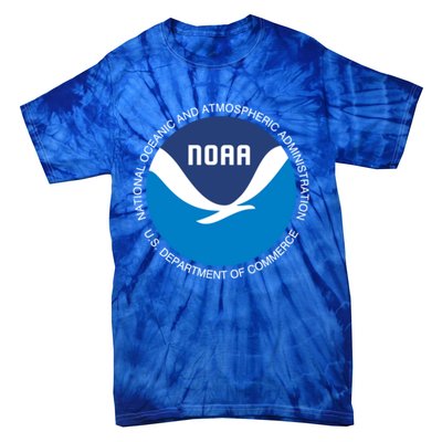 Noaa National Oceanic And Atmospheric Administration Gift Tie-Dye T-Shirt