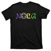 Nola New Orleans Mardi Gras 504 T-Shirt