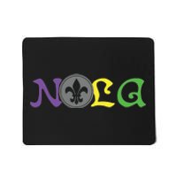 Nola New Orleans Mardi Gras 504 Mousepad