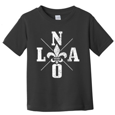 Nola New Orleans Vintage Pride Toddler T-Shirt