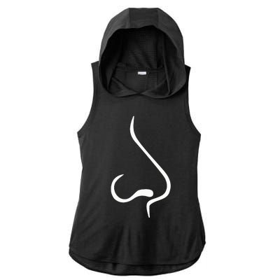 Nose Ladies PosiCharge Tri-Blend Wicking Draft Hoodie Tank