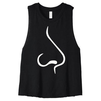 Nose Women's Racerback Cropped Tank