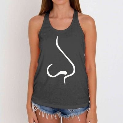 Nose Women's Knotted Racerback Tank