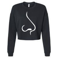 Nose Cropped Pullover Crew