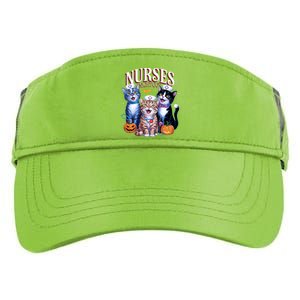 Nurses Night Out Halloween Cats Funny Nurse Costume Adult Drive Performance Visor