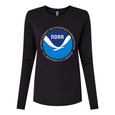 Noaa National Oceanic And Atmospheric Administration Womens Cotton Relaxed Long Sleeve T-Shirt