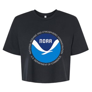 Noaa National Oceanic And Atmospheric Administration Bella+Canvas Jersey Crop Tee