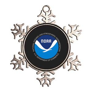 Noaa National Oceanic And Atmospheric Administration Metallic Star Ornament