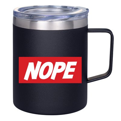Nope! 12oz Stainless Steel Coffee Mug