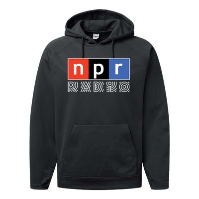 NPR National Public Radio Performance Fleece Hoodie