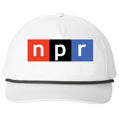 NPR National Public Radio Snapback Five-Panel Rope Hat