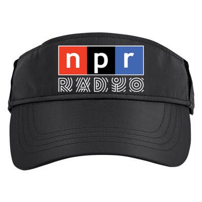 NPR National Public Radio Adult Drive Performance Visor