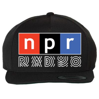 NPR National Public Radio Wool Snapback Cap