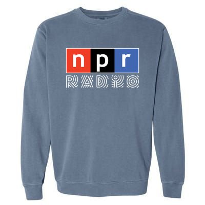 NPR National Public Radio Garment-Dyed Sweatshirt