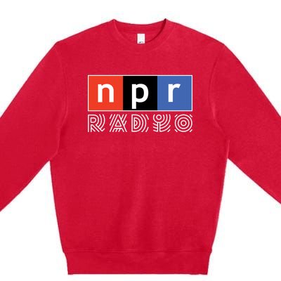 NPR National Public Radio Premium Crewneck Sweatshirt