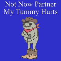 Not Now Partner My Tummy Hurts 16 in Basic Backpack