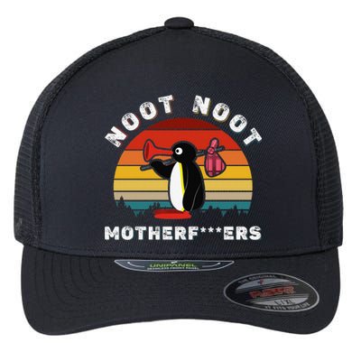 Noot Noot Pingu Flexfit Unipanel Trucker Cap