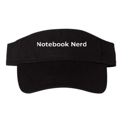 Notebook Nerd Planner Journal Valucap Bio-Washed Visor