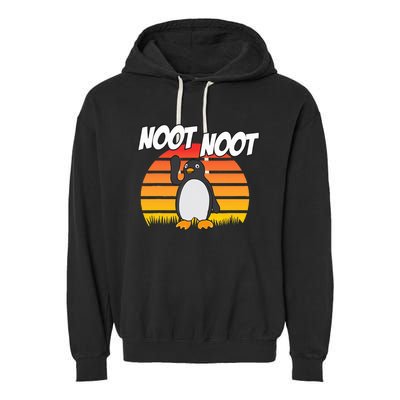 Noot Noot Penguin Garment-Dyed Fleece Hoodie