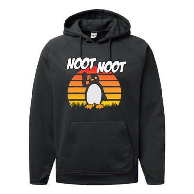 Noot Noot Penguin Performance Fleece Hoodie