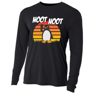 Noot Noot Penguin Cooling Performance Long Sleeve Crew