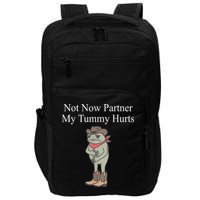 Not Now Partner My Tummy Hurts Design Impact Tech Backpack