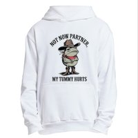 Not Now Partner My Tummy Hurts Design Urban Pullover Hoodie