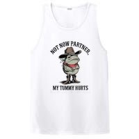 Not Now Partner My Tummy Hurts Design PosiCharge Competitor Tank