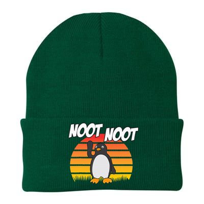 Noot Noot Penguin Vintage Gift Knit Cap Winter Beanie