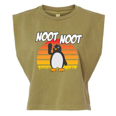 Noot Noot Penguin Vintage Gift Garment-Dyed Women's Muscle Tee