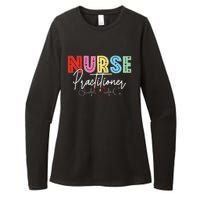 NP Nurse Practitioner Valentine's day Healthcare Examination Womens CVC Long Sleeve Shirt