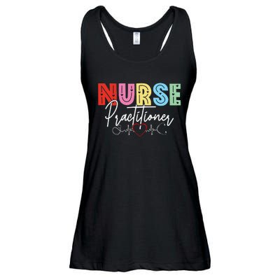 NP Nurse Practitioner Valentine's day Healthcare Examination Ladies Essential Flowy Tank