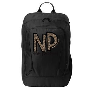 Np Nurse Practitioner Cute For Her Cute Gift City Backpack