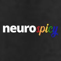 Neurospicy Neurodivergent Pride Autism 7 Panel Mesh Trucker Snapback Hat