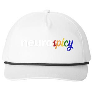 Neurospicy Neurodivergent Pride Autism Snapback Five-Panel Rope Hat