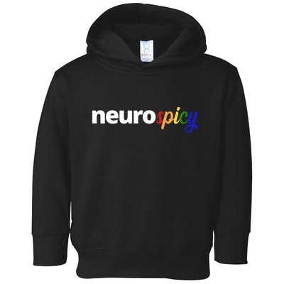 Neurospicy Neurodivergent Pride Autism Toddler Hoodie