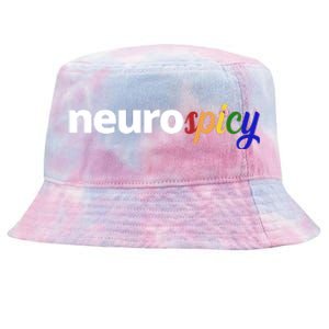 Neurospicy Neurodivergent Pride Autism Tie-Dyed Bucket Hat