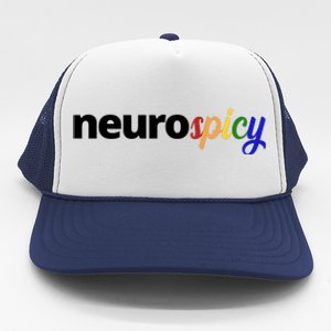 Neurospicy Neurodivergent Pride Autism Trucker Hat