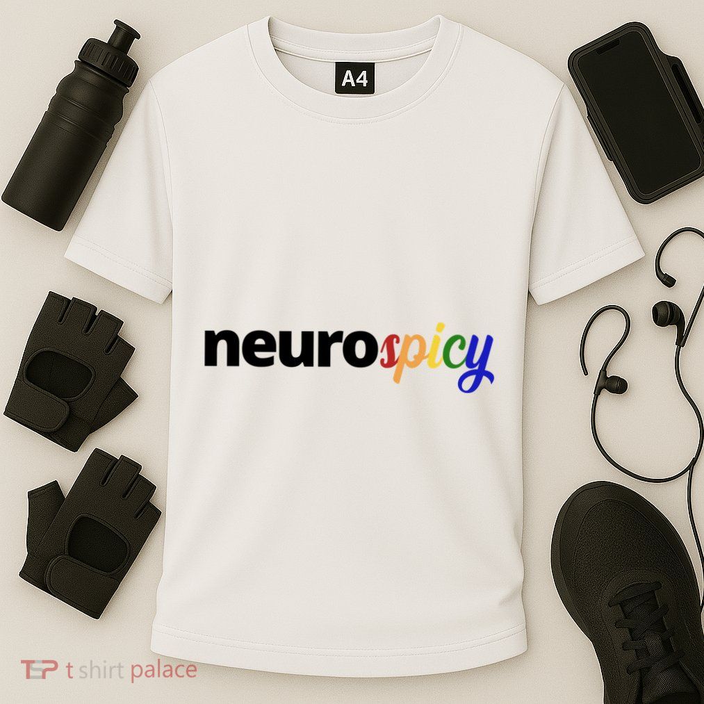 Neurospicy Neurodivergent Pride Autism Performance Shirt