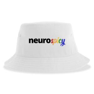 Neurospicy Neurodivergent Pride Autism Sustainable Bucket Hat