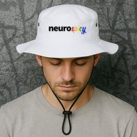 Neurospicy Neurodivergent Pride Autism Bucket Hat